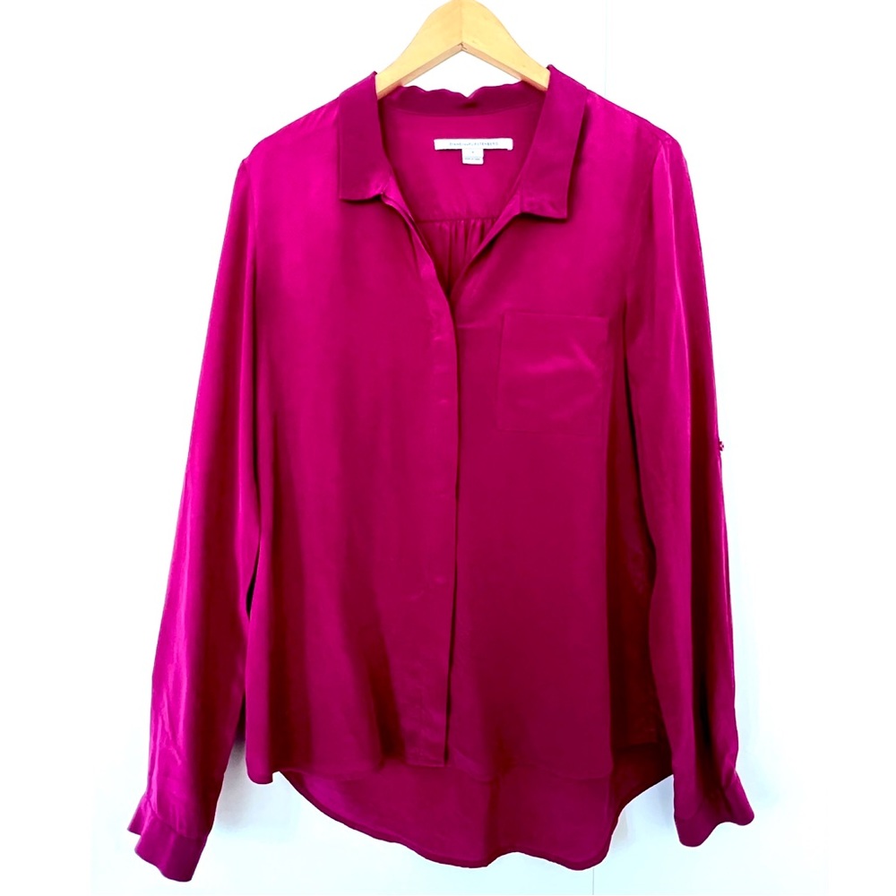 Diane Von Furstenberg silk blouse
